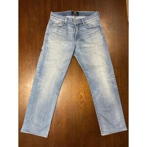 7 for all Mankind Jeans Women 30 Light Wash Comfy Academia Preppy Western Y2K